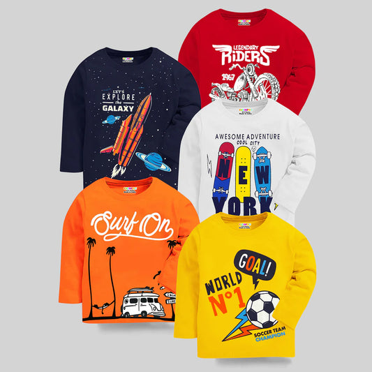 BOYS FULLSLEEVE T-SHIRTS